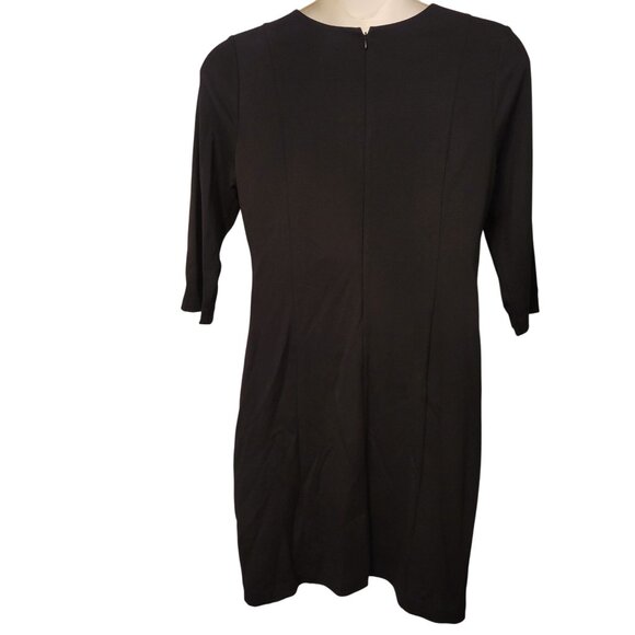 Chicos So Slimming 2 Leopard Print Panel Dress Built in Shapewear L 12 Professio - Picture 3 of 5